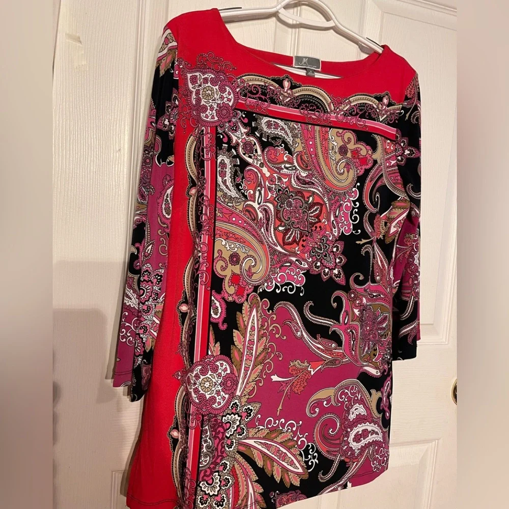 JM Collection blouse - Picture 1 of 6